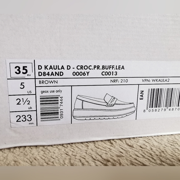 Geox Respira Patent Leather Oxblood Loafers Fringe Studs - Picture 10 of 12